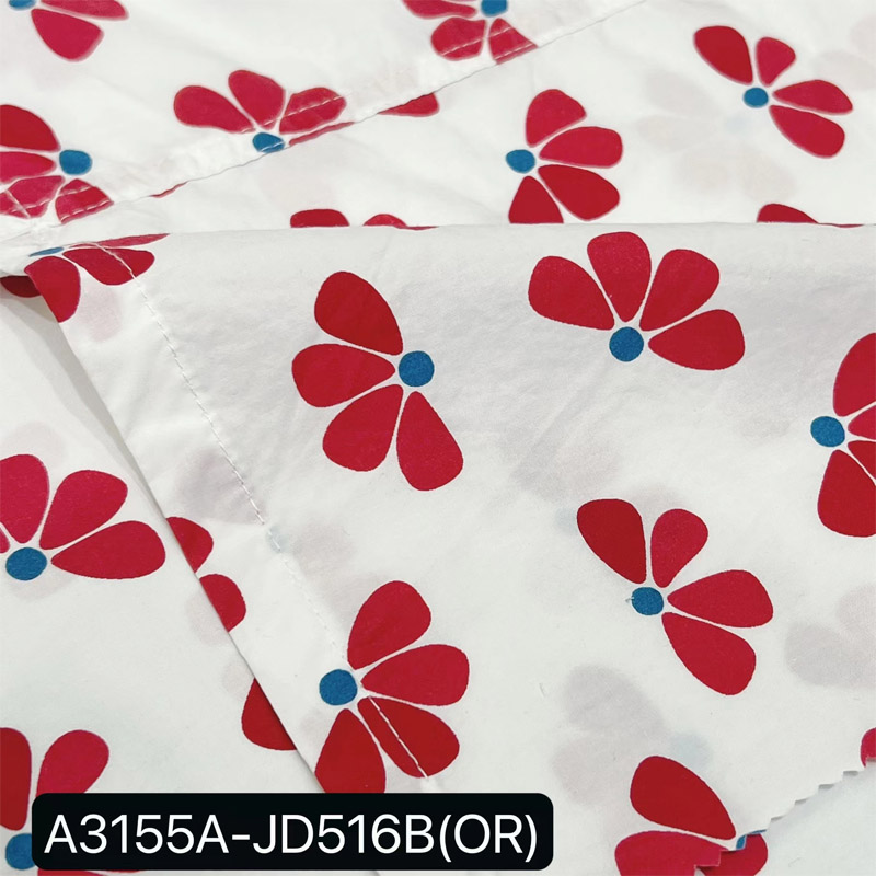 Personalized 109g 100% cotton woven fabric for garment