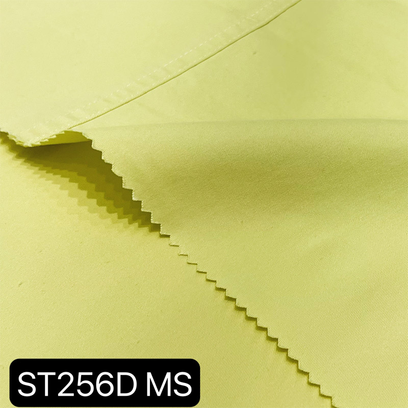 Sustainable  190g 98% cotton and 2% spandex woven fabric for garment