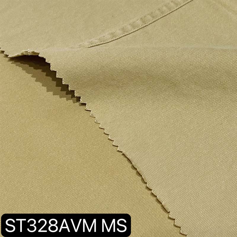 Customizable 271g 99% cotton and 1% spandex woven fabric for garment