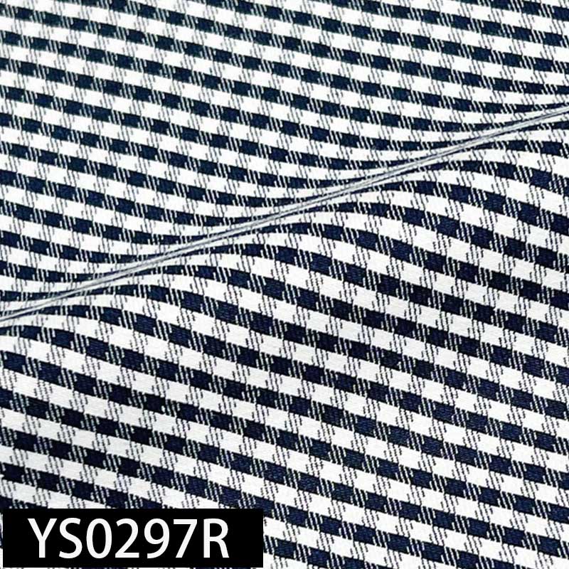 Customized 237g 98% cotton and 2% spandex woven fabric for garment