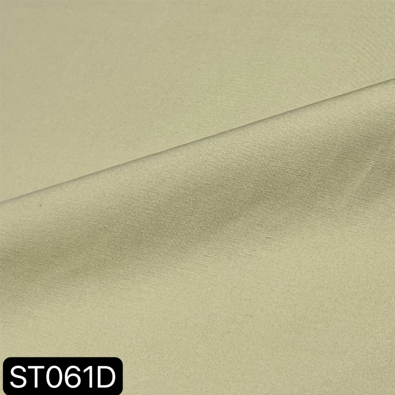 Sustainable  163g 97% cotton and 3% spandex woven fabric for garment