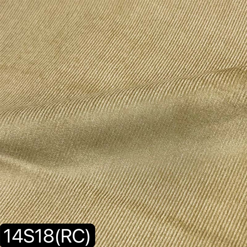 Personalized 288g 79% cotton and 20% recycle cotton and 1% spandex woven fabric for garment