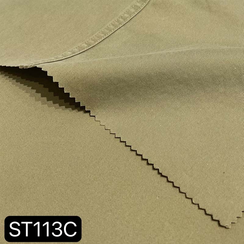 Personalized 285g 99% cotton and 1% spandex woven fabric for garment
