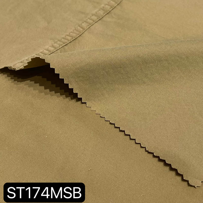 Custom Design 176g 97% cotton and 3% spandex woven fabric for garment