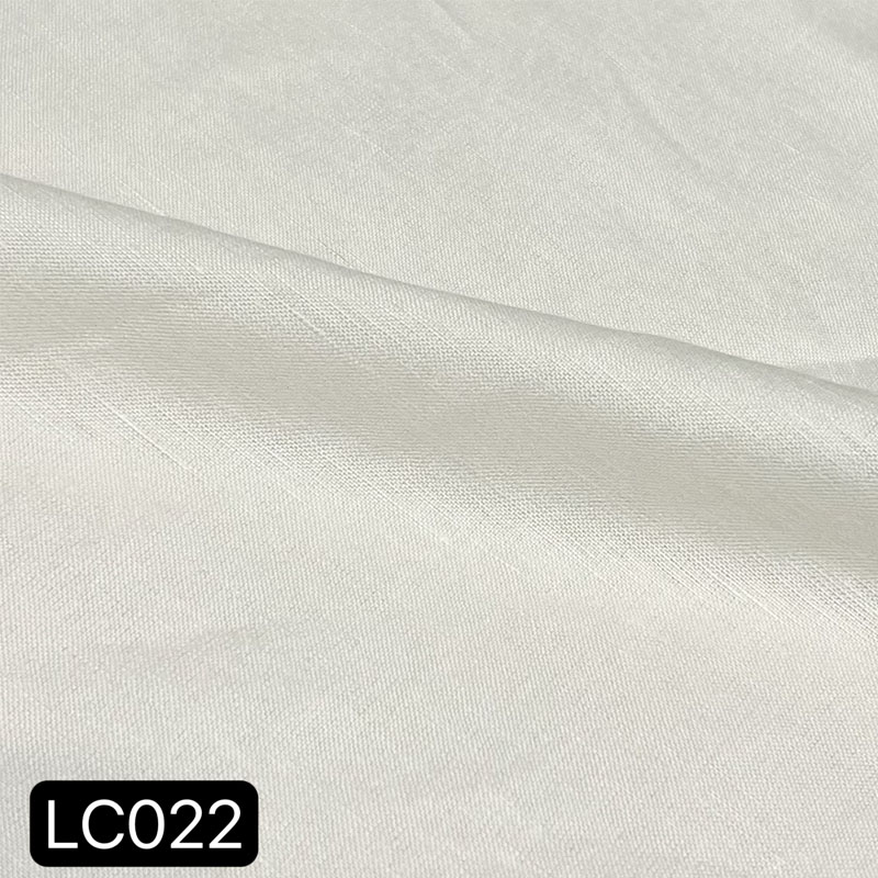 Environmental - Friendly 183g 55% linen and 45% rayon woven fabric for garment