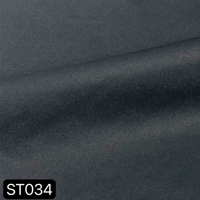 Sustainable  190g 97% cotton and 3% spandex woven fabric for garment