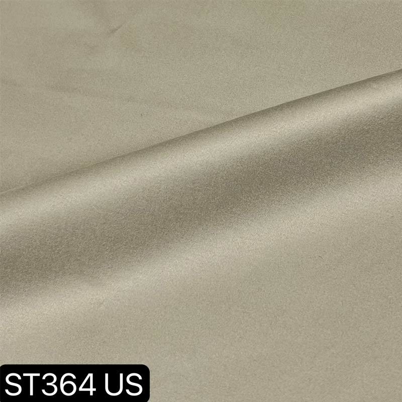 Sustainable  288g 97% cotton and 3% spandex woven fabric for garment