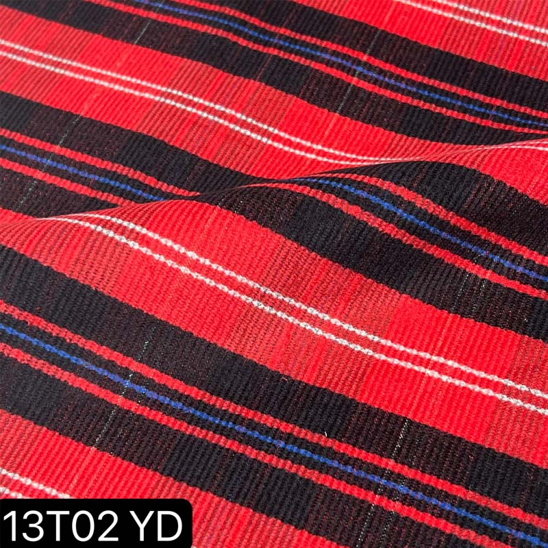 Custom Printed 298g 56% polyester and 44% cotton woven fabric for garment