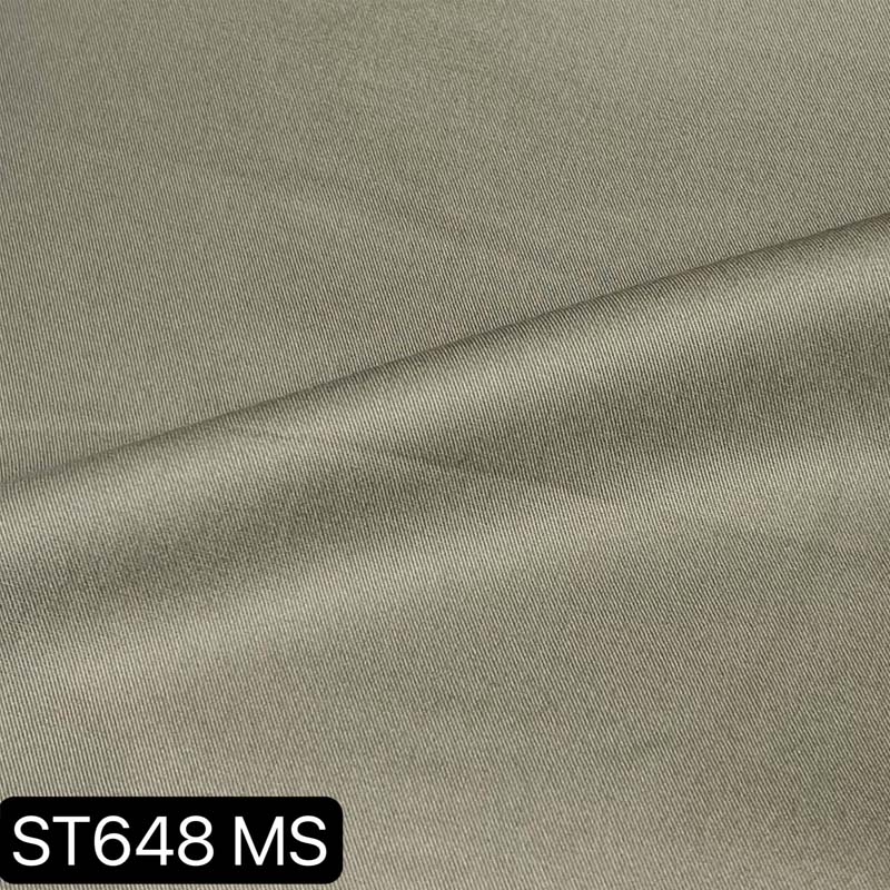 Sustainable  322g 99% cotton and 1% spandex woven fabric for garment