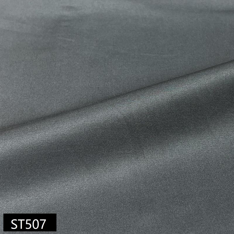 Environmental - Friendly 200g 99% cotton and 1% spandex woven fabric for garment