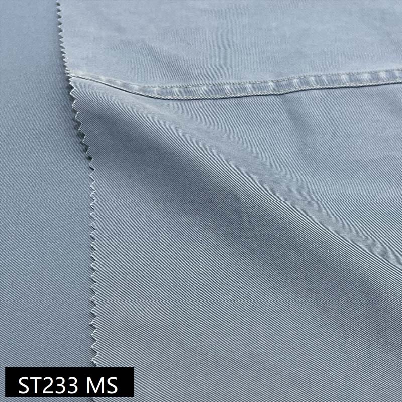 High Quality 254g 97% cotton and 3% spandex woven fabric for garment