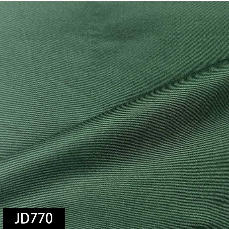Environmental - Friendly piece dye 264g 100% cotton  woven fabric for garment