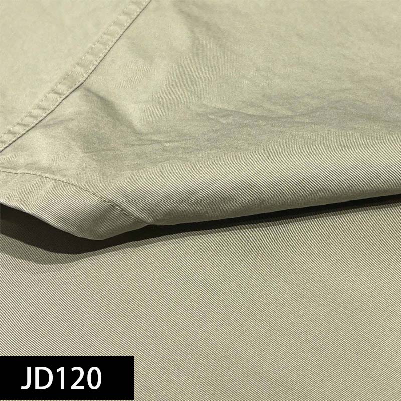 Sustainable  piece dye 234g 100% cotton  woven fabric for garment