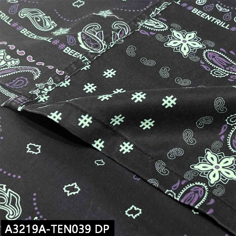 Custom Printed printing 163g 100 tencel fabric for garment